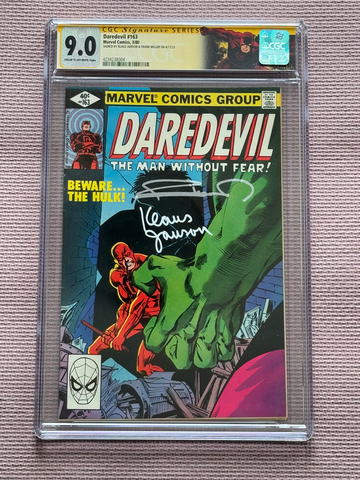 DAREDEVIL #163 CGC SS