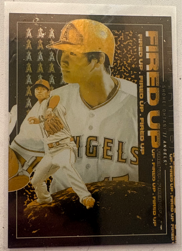 2019 Shohei Ohtani Fired Up Gold
