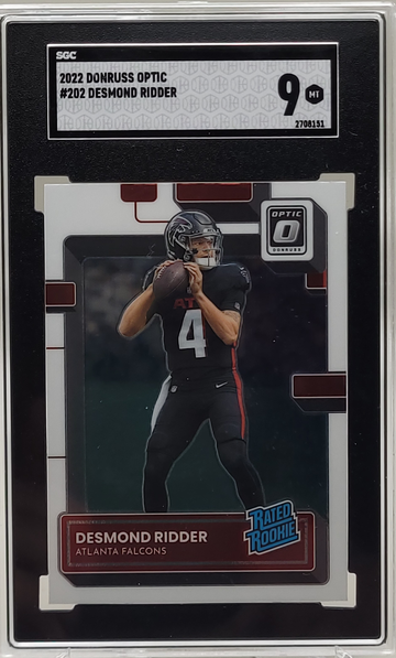 2022 Panini Donruss Optic Desmond Ridder Rookie SGC 9 