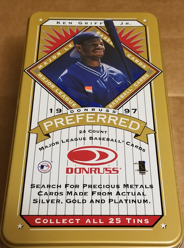 1997 Donruss Preferred Gold Box Tin Ken Griffey Jr.