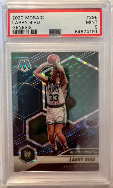 2020 Mosaic Larry Bird Genesis PSA 9