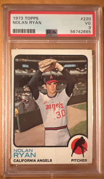 1973 Topps Nolan Ryan #220 PSA 3