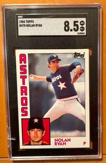 1984 Topps Nolan Ryan #470 SGC 8.5