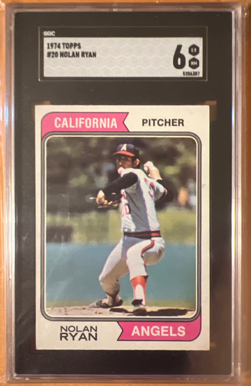 1974 Topps Nolan Ryan #20 SGC 6