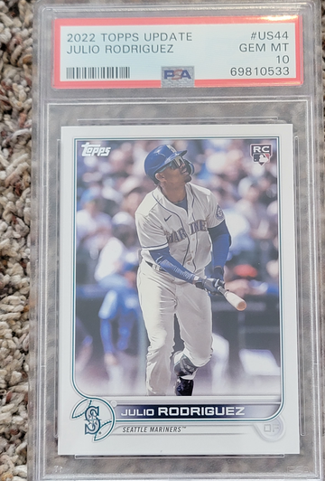 2022 Topps Update Julio Rodriguez PSA 10