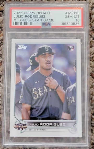 2022 Topps Update Julio Rodriguez MLB All-Star Game PSA 10