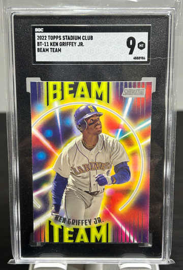 2022 Stadium Club Beam Team #BT-11 - Ken Griffey Jr. - Seattle Mariners - SGC 9