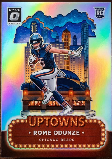 2024 Panini Donruss Optic Rome Odunze Uptowns SSP #11 Chicago Bears Rookie RC