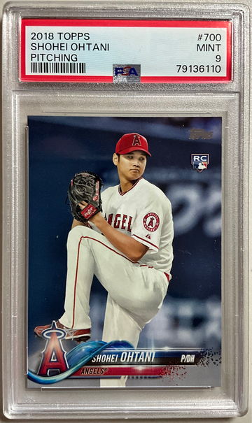 2018 TOPPS #700 SHOHEI OHTANI RC MINT