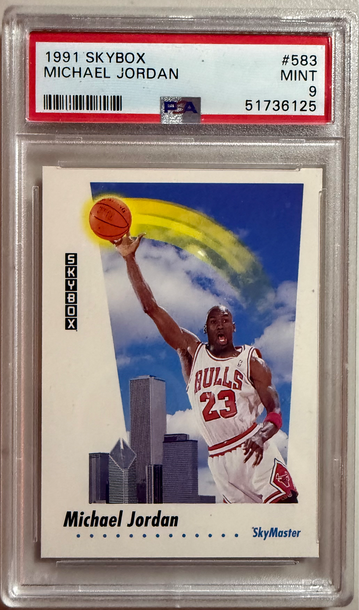 1991 SKYBOX #583 MICHAEL JORDAN - MINT