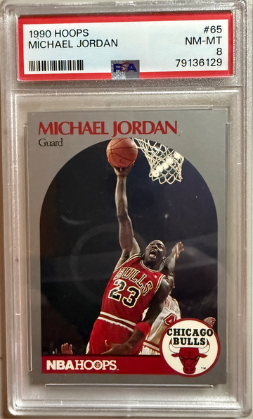 1990 HOOPS #65 MICHAEL JORDAN - NM-MT