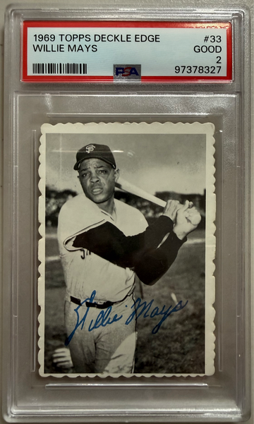 1969 TOPPS DECKLE EDGE #33 GOOD