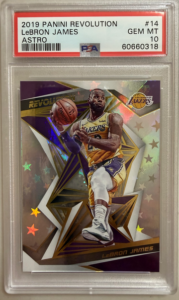 2019 PANINI REVOLUTION #14 LeBRON JAMES ASTRO GEM MINT 