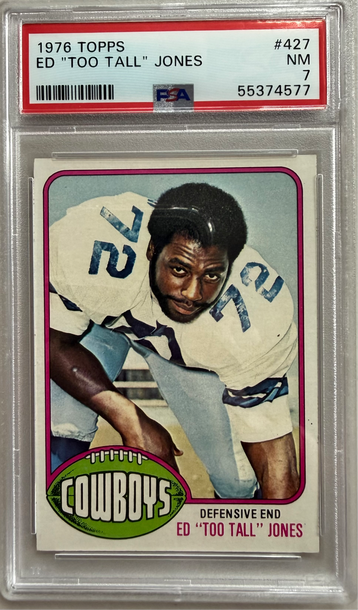 1976 TOPPS ED “TOO TALL” JONES #427 NM