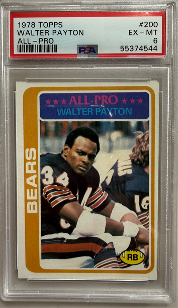 1978 TOPPS #200 WALTER PAYTON ALL PRO EX-MT