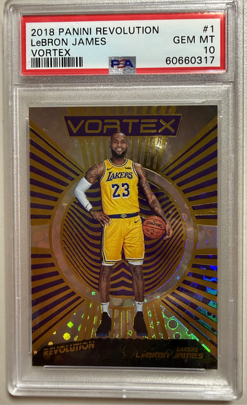 2018.PANINI REVOLUTION #1 VORTEX GEM MINT 