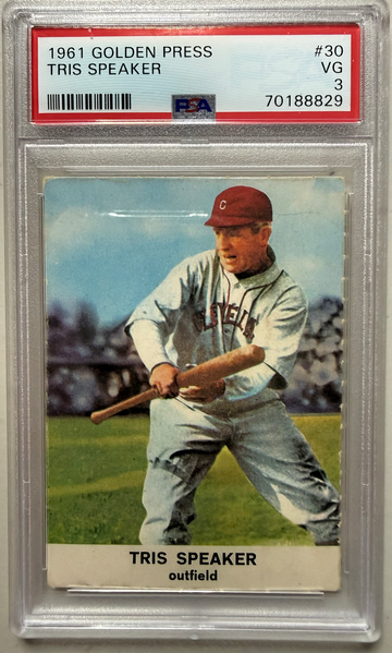 1961 GOLDEN PRESS #30 TRIS SPEAKER VG