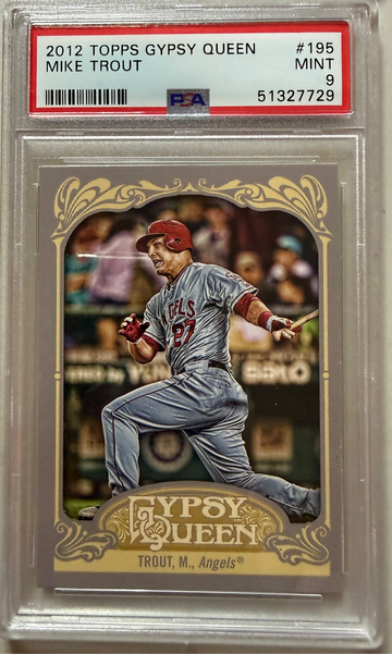 2012 TOPPS GYPSY QUEEN #195 MIKE TROUT MINT
