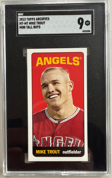 2013 TOPPS ARCHIVES MT-MT MINI TROUT MIKE TALL BOYS MINT