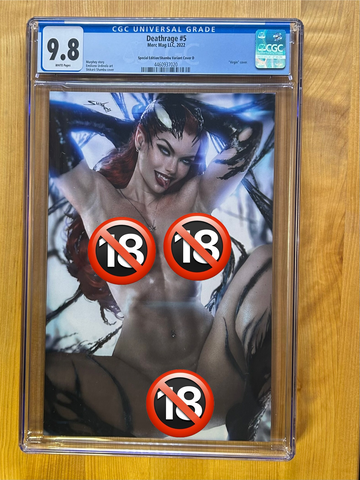 Deathrage # 5 (2022) NM/MT 9.8 Merc Mag Shikarii Goop Cover D Bad Girl Ltd to 300 