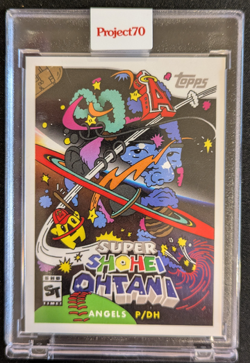 2021 Topps Project 70 Shohei Ohtani by Ermsy "Super Shohei"