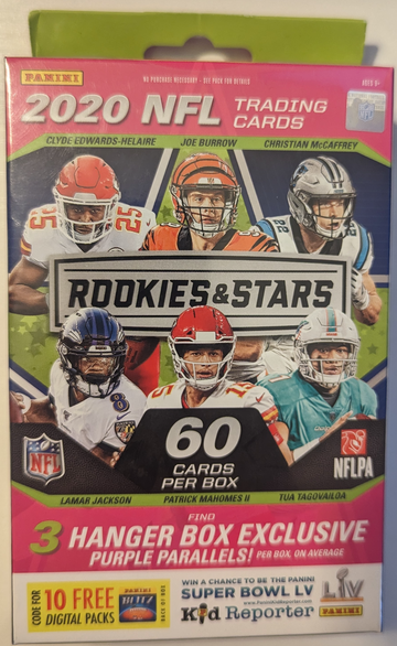 2020 Panini Football Rookies and Stars Hanger Box NFL