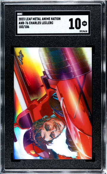 2023 Leaf Anime Nation Charles Leclerc 103/106 ANB-76