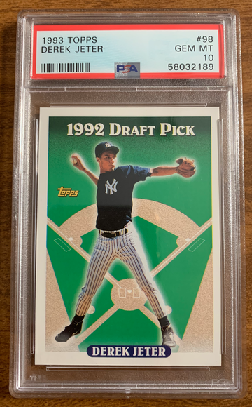 1993 Topps Derek Jeter PSA 10