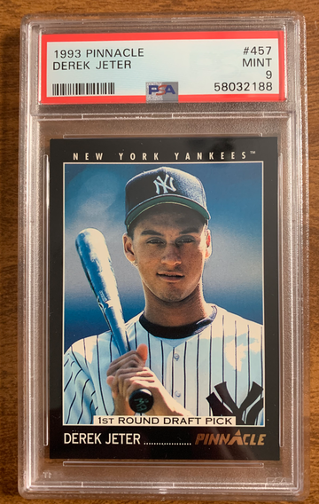 1993 Pinnacle Derek Jeter PSA 9