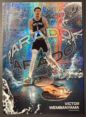2025-26 Topps Chrome Basketball Victor Wembanyama PX-1 Paradox SSP 