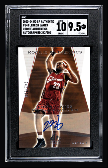 LEBRON JAMES 2003-04 SP Authentic Rookie Authentics Auto /500
