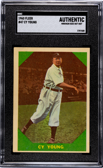 1960 Fleer Cy Young SGC Authentic 
