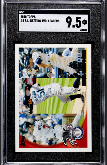 2010 A.L. Batting Avg Leaders 