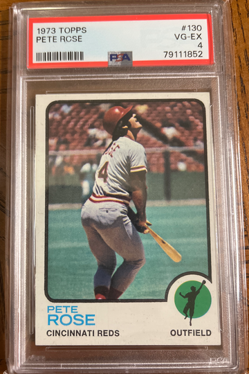 1973 Topps Pete Rose #130 PSA 4 Nice L@@k!