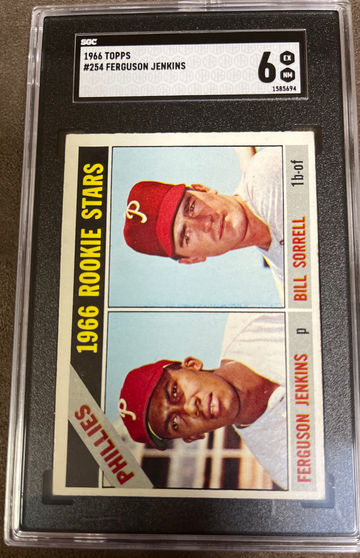 1966 Topps Rookie Stars Phillies Jenkins/Sorrell #254 (MK)