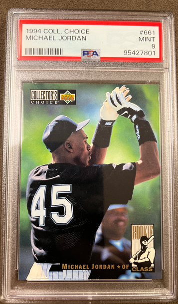 1994 Collector’s Choice UD Michael Jordan #661 PSA