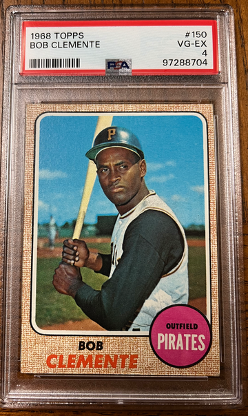 1968 Topps Roberto Clemente #150 PSA 4