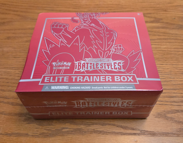 Pokémon Sword & Shield Battle Styles Elite Trainer Box ETB TCG - Factory Sealed