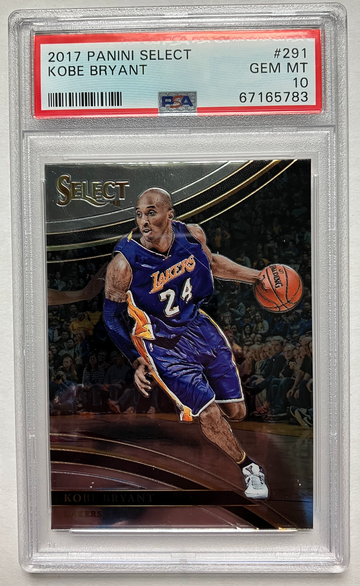 2017 Panini Select Kobe Bryant GEM MT 10 Courtside #291