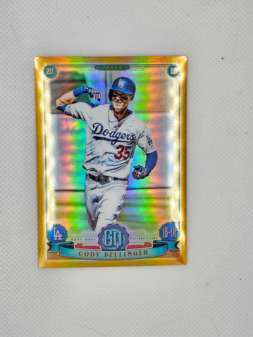  2019 CODY BELLINGER GYPSY QUEEN CHROME #18 GOLD /50