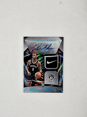 2024 Panini Black 1/1 RPA NIKE SWOOSH Dariq Whitehead