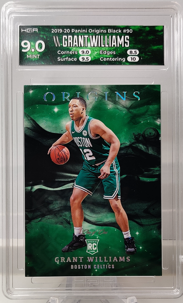 (1 of 1) Panini Origins Grant Williams Rookie #90 1/1 Black HGA 9 custom label