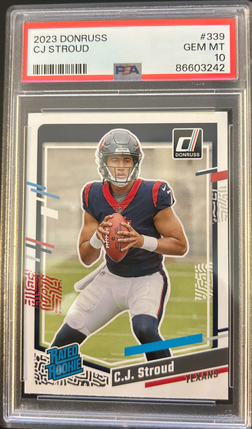 2023 Donruss CJ Stroud PSA 10