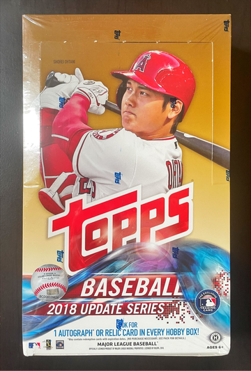 2018 Topps Update Baseball Hobby Box Sealed - Ohtani, Soto, Acuna RC Rookie