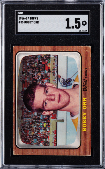 1966 Topps Bobby Orr #35 SGC 1.5