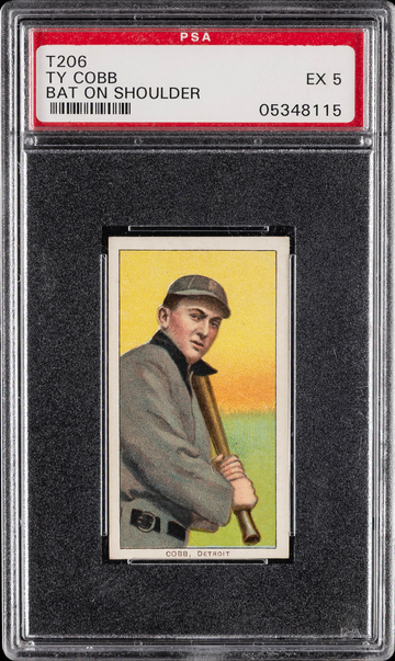 T206 Ty Cobb Bat on Shoulder PSA 5
