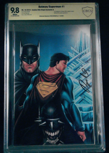 Signed Batman/Superman #1 CGC 9.8