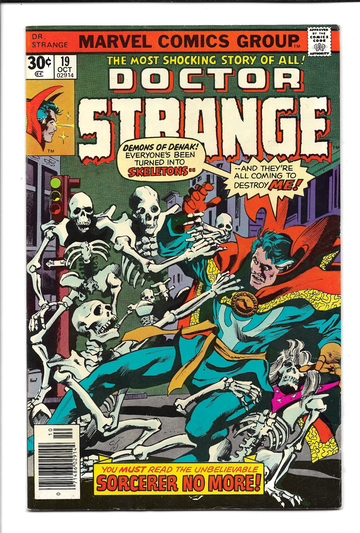 Doctor Strange #19 1976 1st Appearance of The Creators & Xander