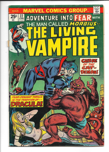 Adventure Into Fear #22 1974 Marvel Value Stamp #49 Odin