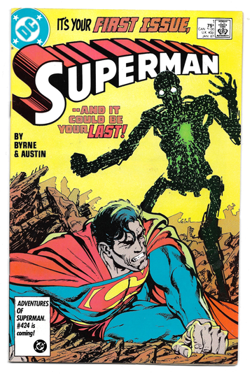 Superman #1 (1987) 1st Appearance and Origin of Metallo II